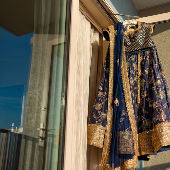 Shymal and Bhumika Inspired Raw Silk Indian Lehenga by designer Saniya Fashions - Picture 5 of 14